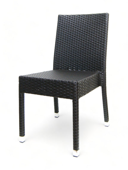 AMKO 562SC Coffee Aluminum Commercial Grade Restaurant Chair
