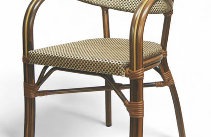 AMKO 606AC Aluminum Commercial Grade Restaurant Chair