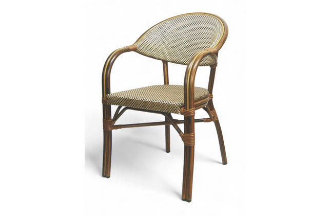 AMKO 606AC Aluminum Commercial Grade Restaurant Chair