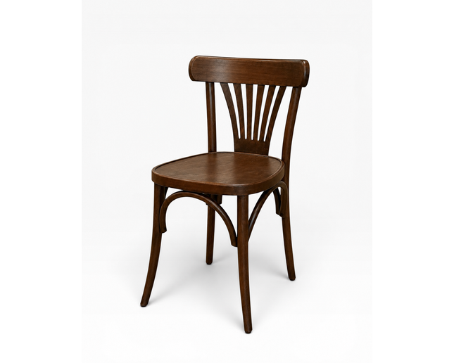 AMKO 620V Walnut Commercial Grade Restaurant Wood Chair