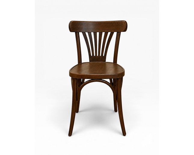 AMKO 620V Walnut Commercial Grade Restaurant Wood Chair
