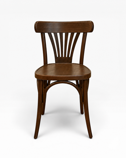 AMKO 620V Walnut Commercial Grade Restaurant Wood Chair