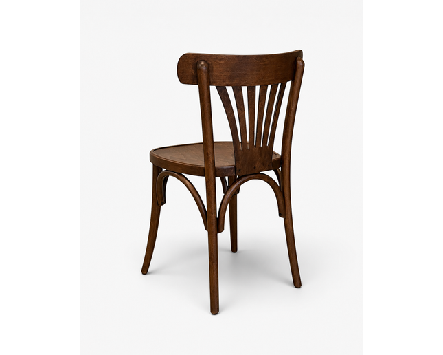 AMKO 620V Walnut Commercial Grade Restaurant Wood Chair