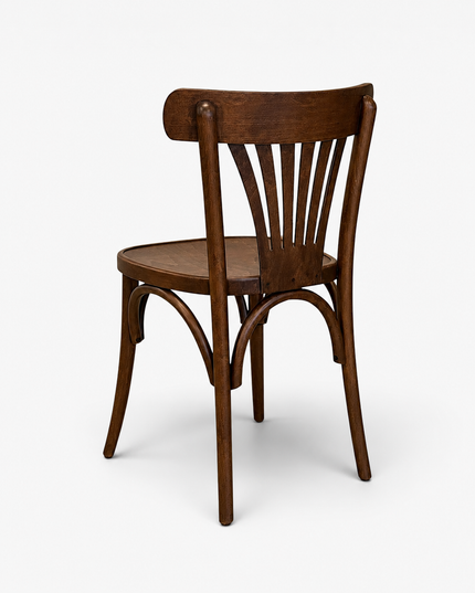 AMKO 620V Walnut Commercial Grade Restaurant Wood Chair