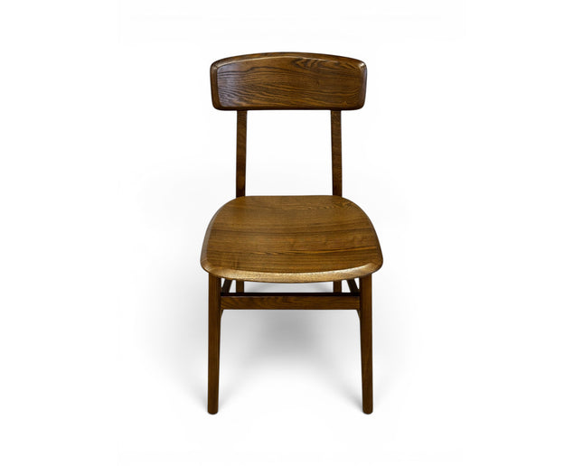 AMKO 640 Walnut Ashwood Commercial Grade Restaurant Wood Chair