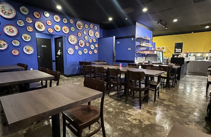 AMKO 645W Commercial Grade Restaurant Wood Chair