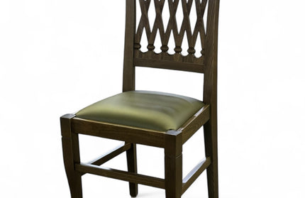 AMKO 710R Commercial Grade Restaurant Wood Chair