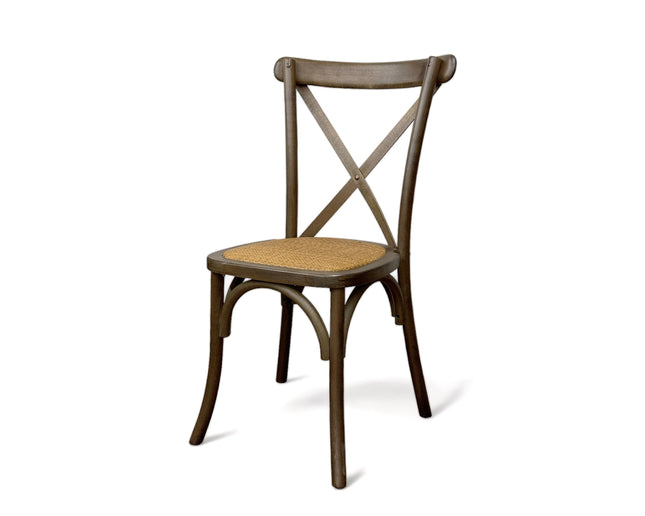 AMKO 732P Walnut Commercial Grade Restaurant Wood Chair