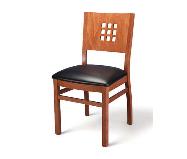 AMKO 780P Commercial Grade Restaurant Wood Chair