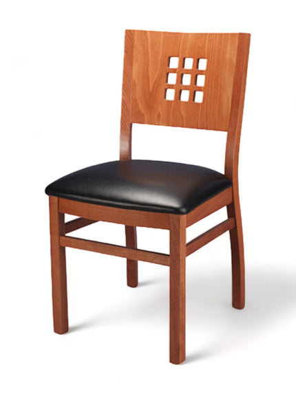 AMKO 780P Commercial Grade Restaurant Wood Chair
