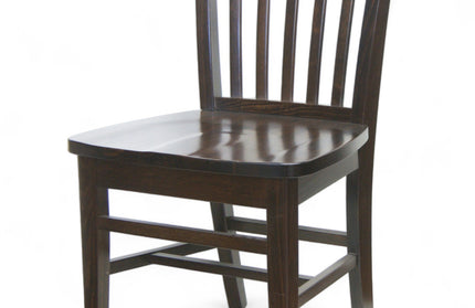 AMKO 827W Commercial Grade Restaurant Wood Chair