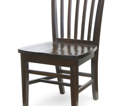 AMKO 827W Commercial Grade Restaurant Wood Chair