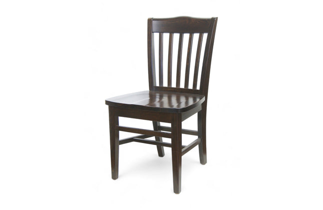 AMKO 827W Commercial Grade Restaurant Wood Chair