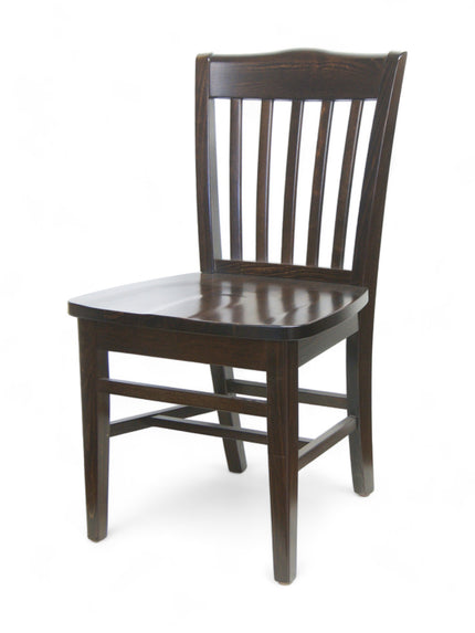 AMKO 827W Commercial Grade Restaurant Wood Chair