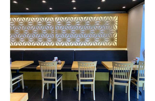 AMKO 850P Commercial Grade Restaurant Wood Chair