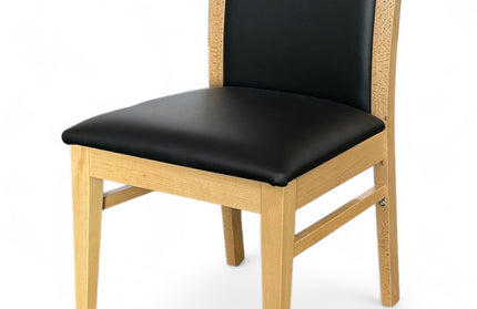 AMKO 875P Natural Commercial Grade Restaurant Wood Chair