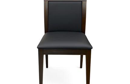 AMKO 875P Walnut Commercial Grade Restaurant Wood Chair