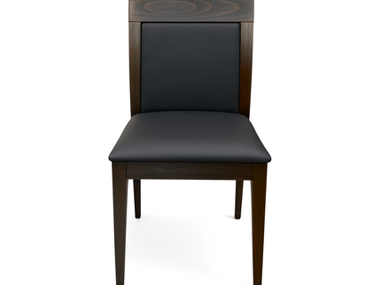 AMKO 875P Walnut Commercial Grade Restaurant Wood Chair