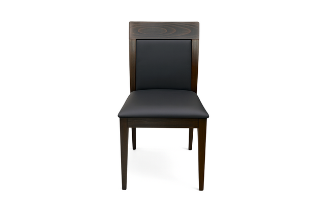AMKO 875P Walnut Commercial Grade Restaurant Wood Chair