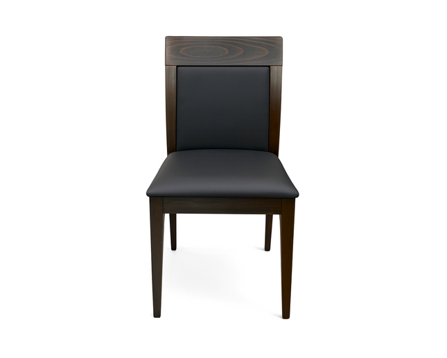 AMKO 875P Walnut Commercial Grade Restaurant Wood Chair