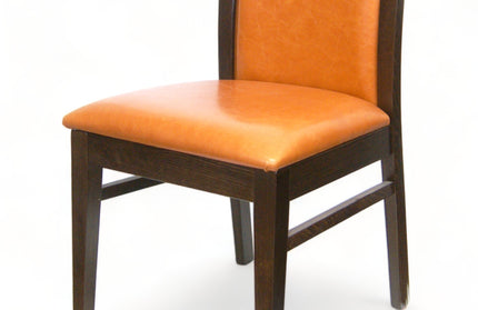 AMKO 875P Walnut Commercial Grade Restaurant Wood Chair