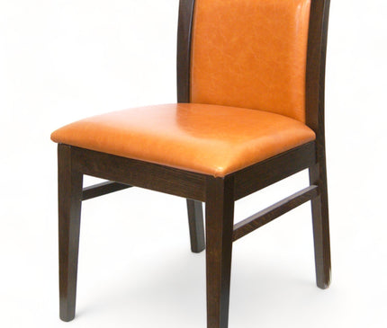 AMKO 875P Walnut Commercial Grade Restaurant Wood Chair