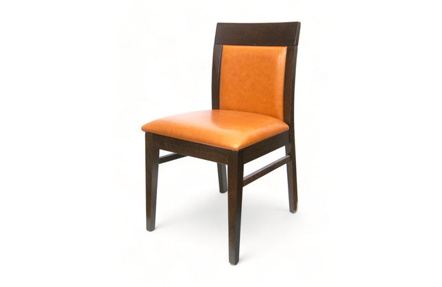 AMKO 875P Walnut Commercial Grade Restaurant Wood Chair