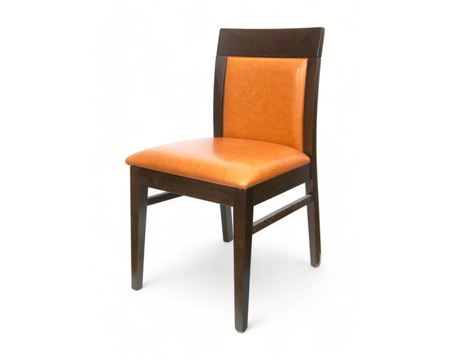 AMKO 875P Walnut Commercial Grade Restaurant Wood Chair