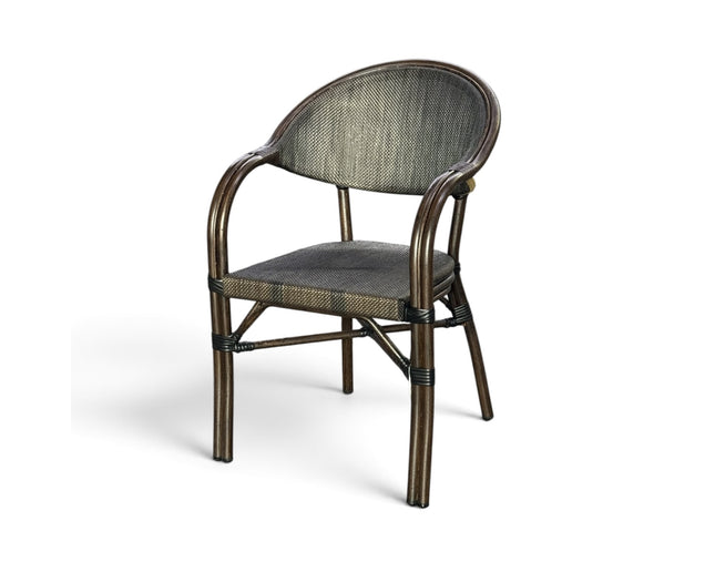 AMKO AL606AC-2 Aluminum Commercial Grade Restaurant Chair