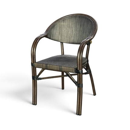 AMKO AL606AC-2 Aluminum Commercial Grade Restaurant Chair