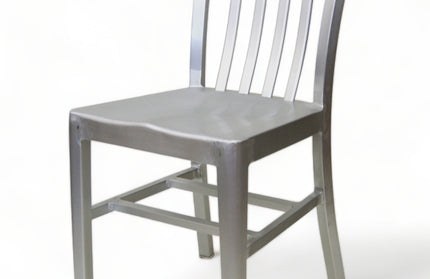 AMKO AL7910 Brushed Aluminum Commercial Grade Restaurant Chair
