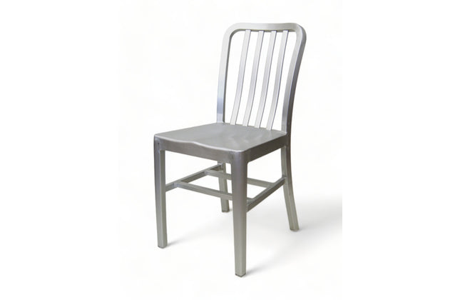 AMKO AL7910 Brushed Aluminum Commercial Grade Restaurant Chair
