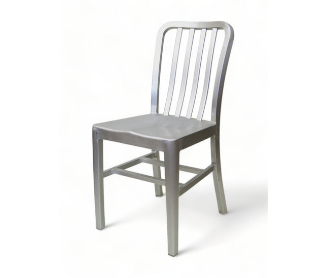 AMKO AL7910 Brushed Aluminum Commercial Grade Restaurant Chair