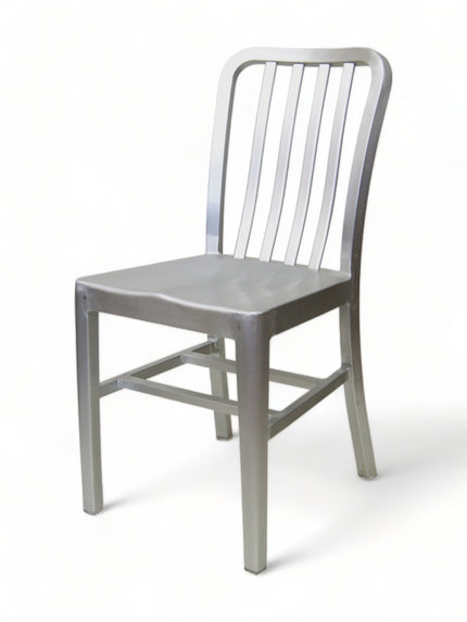 AMKO AL7910 Brushed Aluminum Commercial Grade Restaurant Chair