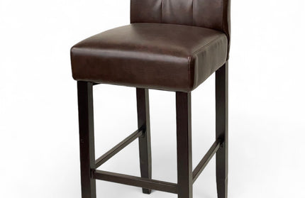 AMKO M2909 Metal Frame Full Upholstered Seat Restaurant Barstool