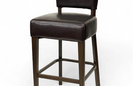 AMKO M5560BS Metal Frame Full Upholstered Seat Restaurant Barstool