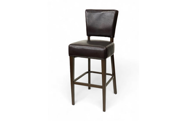 AMKO M5560BS Metal Frame Full Upholstered Seat Restaurant Barstool