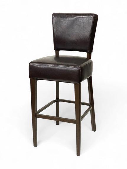 AMKO M5560BS Metal Frame Full Upholstered Seat Restaurant Barstool
