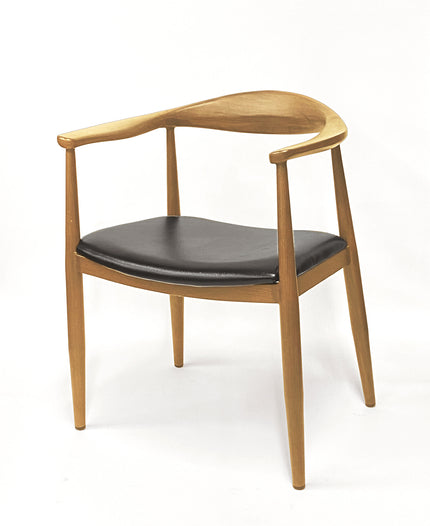AMKO M5680A Oak Commercial Grade Restaurant Chair