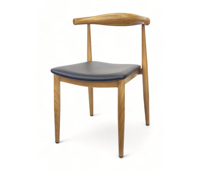 AMKO M5680 Oak Commercial Grade Restaurant Chair