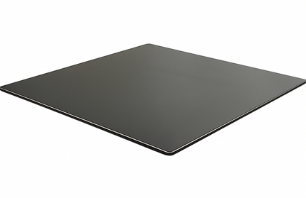 AMKO T76 Solid Black HPL Restaurant Table