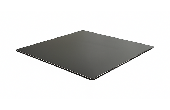 AMKO T76 Solid Black HPL Restaurant Table