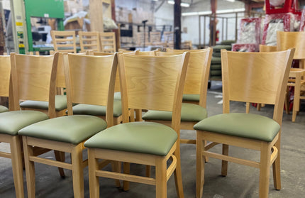 AMKO 840P Commercial Grade Restaurant Wood Chair