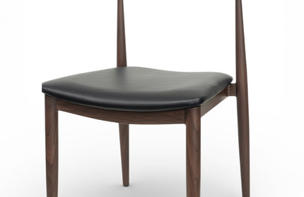 AMKO M5680 Walnut Commercial Grade Restaurant Chair