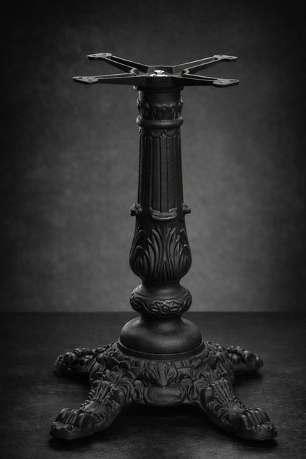 AMKO Cast Iron OM2424 Commercial Grade Restaurant Table Base