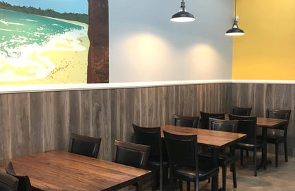 AMKO M865 Black Commercial Grade Restaurant Chair