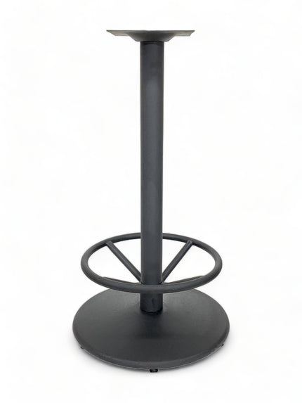 AMKO B22HR Black Bar Height Base with footring