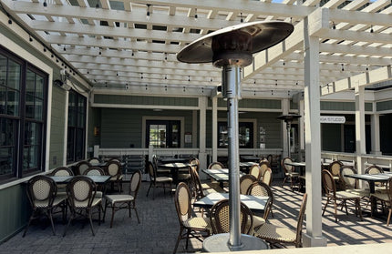 AMKO 606SW Beige and Black Aluminum Commercial Grade Restaurant Chair (Copy)