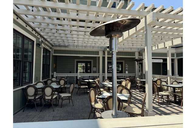 AMKO 606SW Beige and Black Aluminum Commercial Grade Restaurant Chair (Copy)