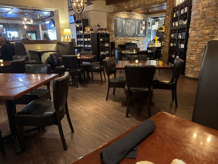 AMKO M5560 Brown Commercial Grade Restaurant Chair